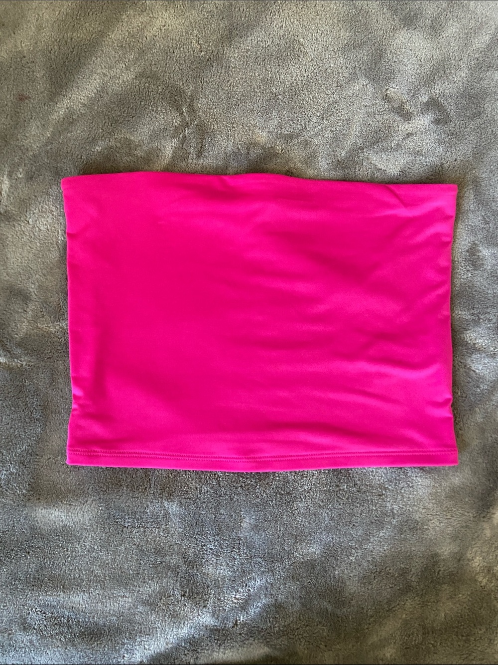 Express Hot Pink Strapless Tube Top